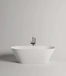 Ванна из искусственного камня Salini Mona S-Sense 102911G 180x80см белый глянцевый