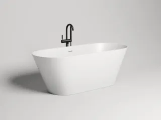 Ванна из искусственного камня Salini Mona S-Stone 102922MRH 170x72см RAL снаружи