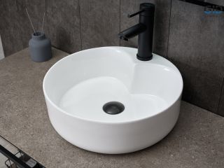 Раковина Gid N9013 51208 накладная белая 40x40x13