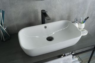 Раковина Gid N9217 51132 накладная белая 61x34x13.5