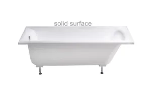 Ванна из искусственного камня Astra-Form Нью-Форм 01010062 180x80 см белый матовый