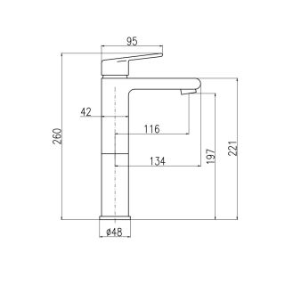 Смеситель для раковины Rav Slezak Colorado CO130.5Z золото