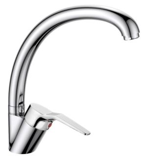 Смеситель для кухни Haiba HB4163 хром