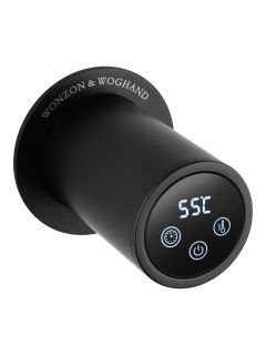 Полотенцесушитель электрический встраиваемый Wonzon & Woghand Hamburg WW-AL313-MB 46x57 см с внутренней частью чёрный матовый