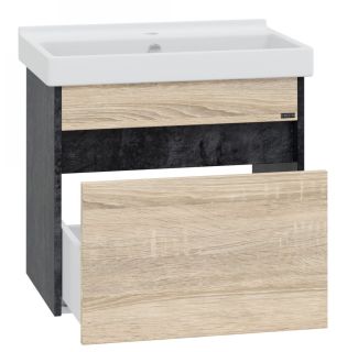 Тумба под раковину СанТа Мира 700354 60см янтарный