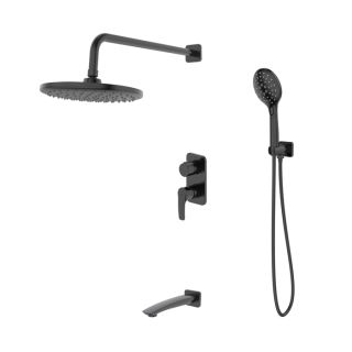 Душевой комплект IDDIS Ray RAYBL03i68 чёрный матовый