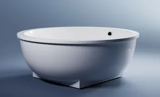 Ванна из искусственного камня Astra-Form Олимп 01010026 180 см белый глянец