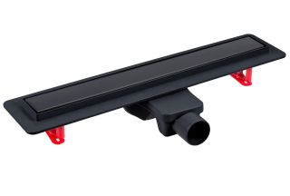 Душевой лоток Berges Optim Line Black 095508 80см чёрный матовый