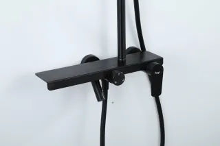 Душевая стойка Frap F24203-9 черный