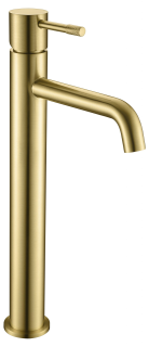 Смеситель для накладной раковины Boheme Uno золото 462-MG