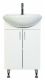 Тумба с раковиной Orange Роса LA-45TUW+RA белый
