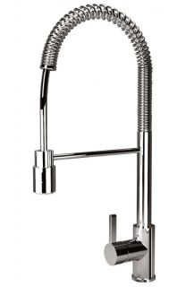 Смеситель для кухни Florentina Орион с выдвижным изливом хром