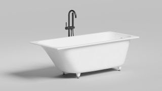 Ванна из искусственного камня Salini Orlanda S-Stone 102021M 170x70см белый матовый