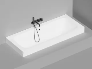 Ванна из искусственного камня Salini Orlanda Axis S-Stone 103221MRH 190x80см RAL снаружи