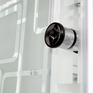 Душевая кабина Deto EM4580 LED 80х80х220 см