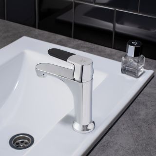 Смеситель для раковины РМС SL123BL-001F хром