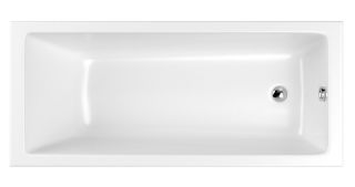 Акриловая ванна Whitecross Wave Slim 0111.160070.100 160x70см белый глянец