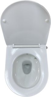 Унитаз подвесной Laguraty YL 038 S с функцией биде белый