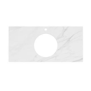 Столешница Kerama Marazzi Plaza Монте Тиберио PL5.SG507120R\100 100 см белый натуральный