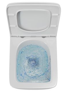 Подвесной унитаз Point Меркурий PN41831 безободковый белый