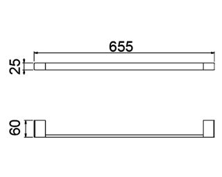 Полотенцедержатель Timo Selene 17053/17 золото матовое