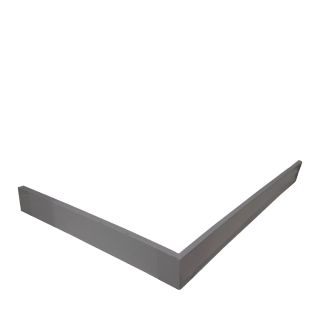 Экран для душевого поддона Veconi Pietra PS G, 800x800x30, гелькоут и стекловолокно, серый