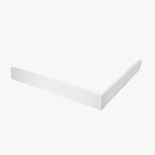 Экран для душевого поддона Veconi Pietra PS W, 800x800x30, гелькоут и стекловолокно, белый