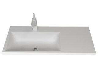 Раковина Stella Polar Одилия SP-00001636 левая 90см белый