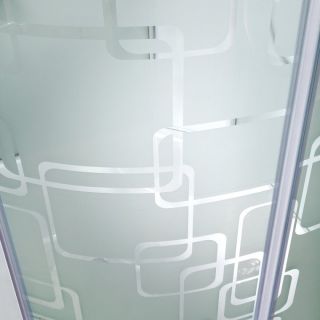 Душевая кабина Deto ЕМ1510 N (без крыши) 100х100х208 см