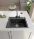 Мойка кухонная GranFest CLASSIC Q-561 черный