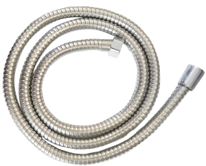 Шланг для душа РМС SH-16 с двойным замком 200см нержавеющая сталь