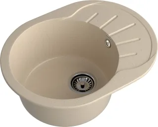 Мойка кухонная GranFest CLASSIC R-580L кашемир