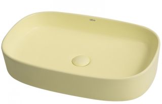 Раковина ABBER Rechteck AC2209MY 61см жёлтый матовый