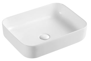 Раковина накладная Azario 60х16 фаянс, цвет Белый (AZ2195)