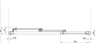 Душевая дверь Ravak Supernova ASDP3-100 00VA0U02Z1 Transparent профиль сатин