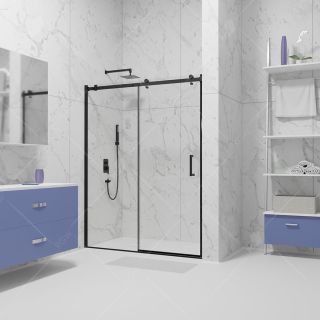 Душевая дверь RGW Tornado TO-14B 120x195см чёрный 02071412-14