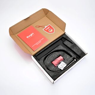 Высокий смеситель для раковины Raglo R30.15.06 чёрный