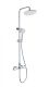 Душевая стойка Wonzon & Woghand Plate WW-C3017-A-CR с термостатом хром
