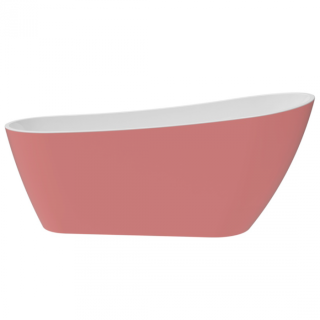 Ванна акриловая Delice Riviera DLR440103P 170х74 розовая матовая