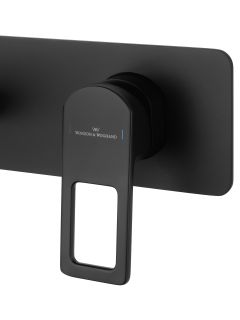Встраиваемый смеситель для раковины Wonzon & Woghand Frame WW-88869010-MB чёрный матовый