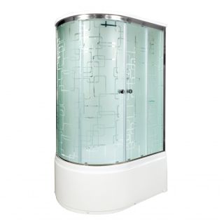 Душевая кабина Deto ЕМ4512 R с гидромассажем (гм.) 120х80х220 см