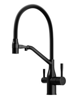 Смеситель для кухни Sancos Orta SC4008MB чёрный матовый