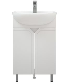 Тумба под раковину Corozo Сириус SD-00001437 55см белый