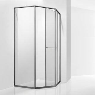 Душевой уголок RGW SV-82Gr "R" 33328299-110R 90x90 см серый