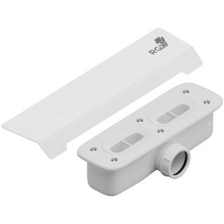 Сифон RGW S-015 белый к поддону STA