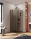 Душевой уголок CEZARES SLIDER-AH-1-80-70/80-BR-NERO