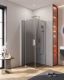 Душевой уголок CEZARES SLIDER-AH-1-80-70/80-GRIGIO-Cr