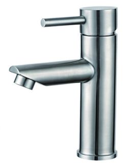 Смеситель для раковины РМС SUS124-001F нержавеющая сталь