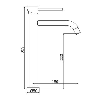 Смеситель для раковины Frap F10807-26 черный