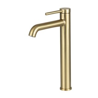 Смеситель для раковины Gappo G1006-23 золотой сатин